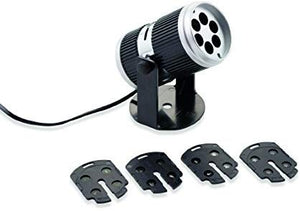 PROIETTORE LED DA INTERNO 5 DECORI IN METALLO E PLASTICA