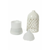 UMIDIFICATORE CERAMICA ROMBI DIFFUSORE ESSENZE 2 ASSORTIMENTI