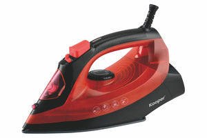 COCCINELLA FERRO STIRO 2000W BASE ACCIAIO ROSS/NER