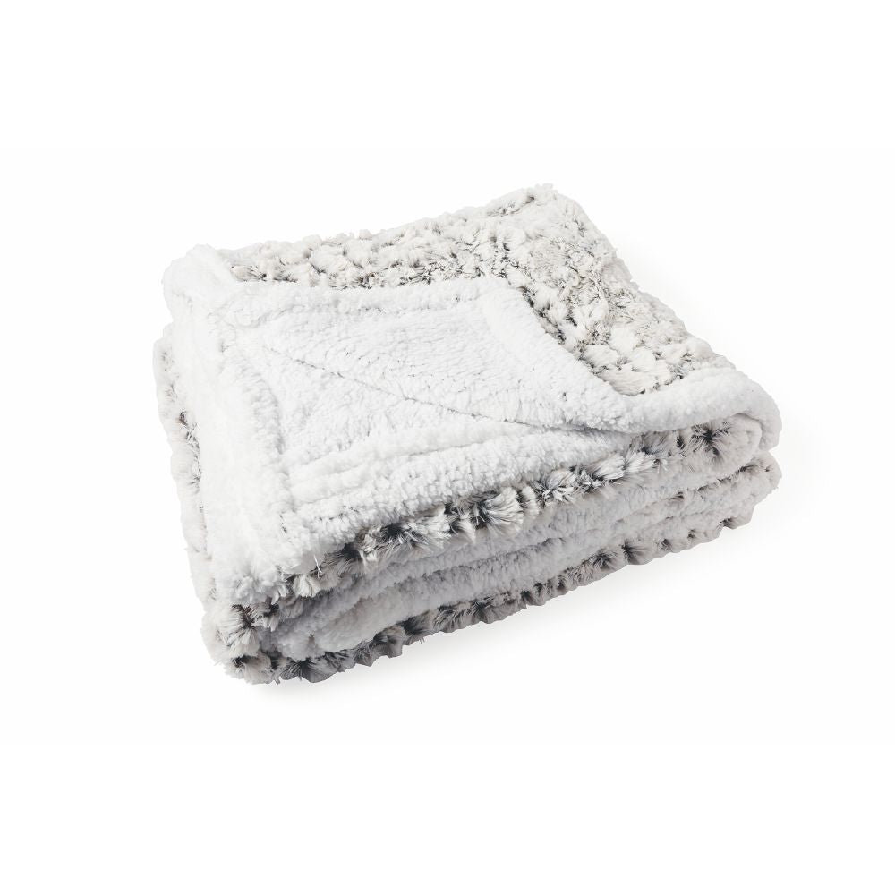 SASSI COPERTA IN POLIESTERE E SHERPA 200X150 CM