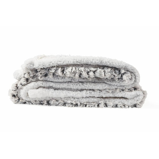 SASSI COPERTA IN POLIESTERE E SHERPA 200X150 CM