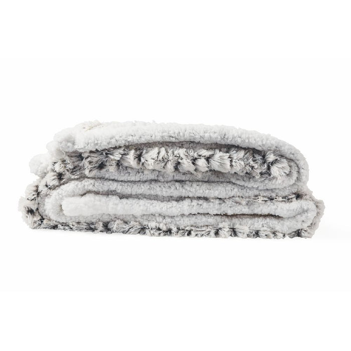 SASSI COPERTA IN POLIESTERE E SHERPA 200X150 CM