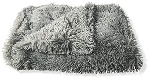 GLAM COPERTA IN ECOPELO 150X200CM 280 GSM GRIGIO CHIARO