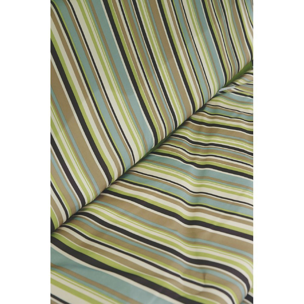 DONDOLO IN METALLO 3 POSTI RIGHE FANTASY VERDE 170X110X160