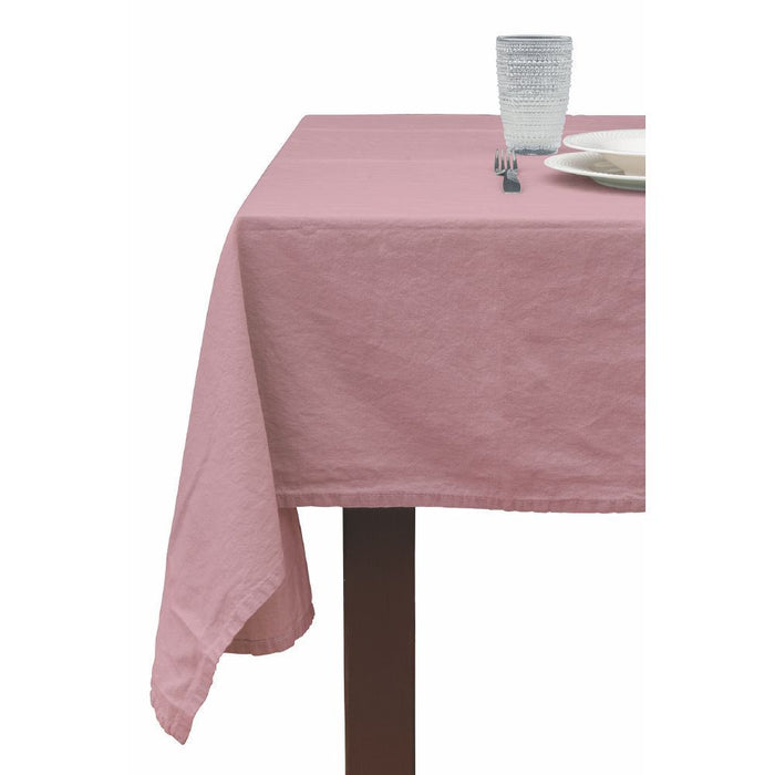 TOVAGLIA LINO E COTONE 140X240 CM ROSA