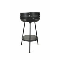 BARBECUE TONDO NERO IN ACCIAIO E METALLO Ø 42 CM H 77 CM