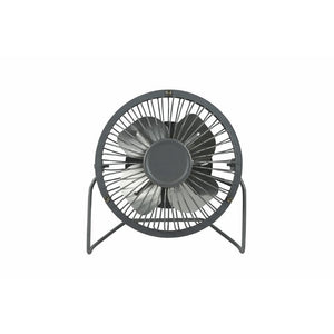 KIT POWER BANK + MINI VENTILATORE GRIGIO USB 5 V