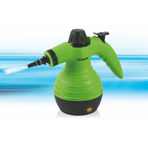 PULITORE A VAPORE VAPORIZZATORE 9 IN 1 CON ACCESSORI 350ML 1050W VERDE