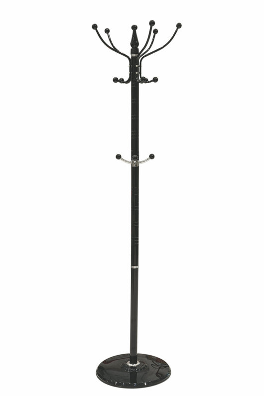 APPENDIABITI CON GANCI NERO IN FERRO