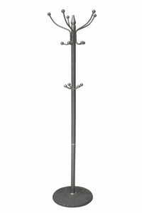 APPENDIABITI CON GANCI GRIGIO IN FERRO