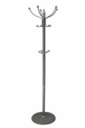 APPENDIABITI CON GANCI GRIGIO IN FERRO