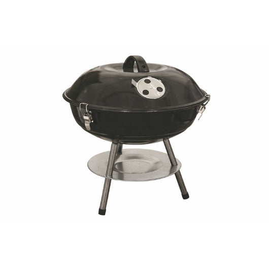 MINI BARBECUE TONDO CON COPERCHIO 35 X H 35 CM NERO