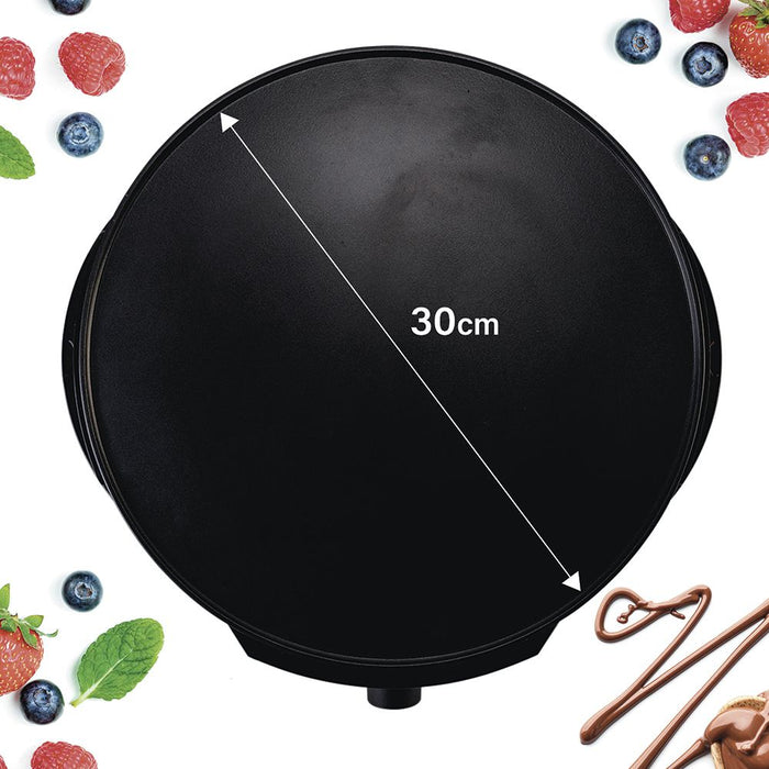 GOODY CREPIERA CON ACCESSORI IN LEGNO 1200W DIAMETRO 30 CM