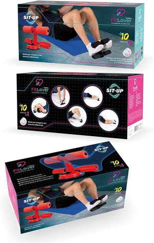 BASE FITNESS PER ADDOMINALI CON VENTOSA DI BLOCCAGGIO FITLOVER IN COLORAZIONE ASSORTITA