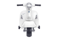 VESPA GTS SUPER SPORT ELETTRICA CAVALCABILE PER BAMBINI DA 6 V DI COLORE BIANCO