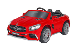 AUTO ELETTRICA MERCEDES SL65 AMG12V IN COLORE ROSSO