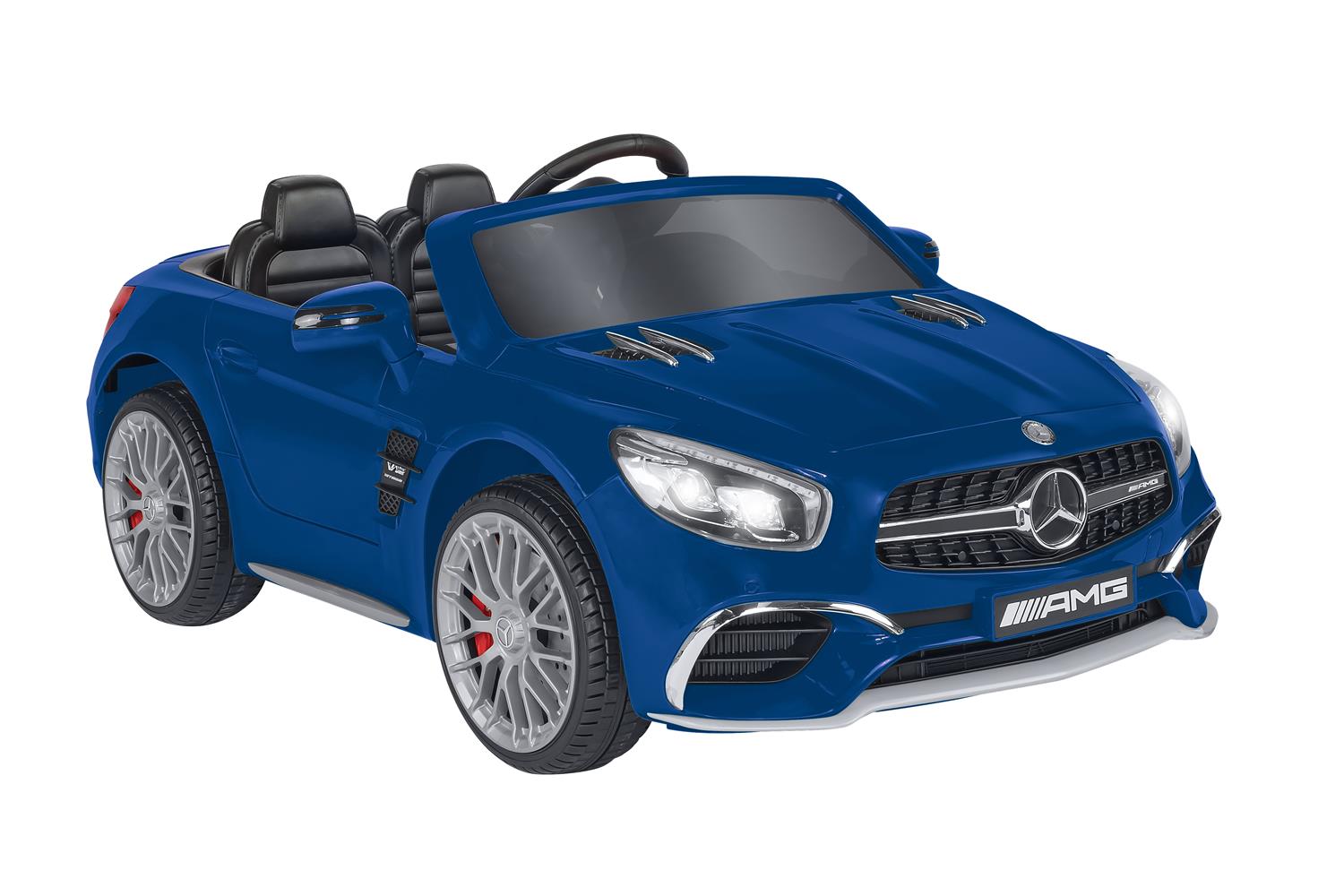 AUTO ELETTRICA MERCEDES SL65 AMG12V IN COLORE BLU