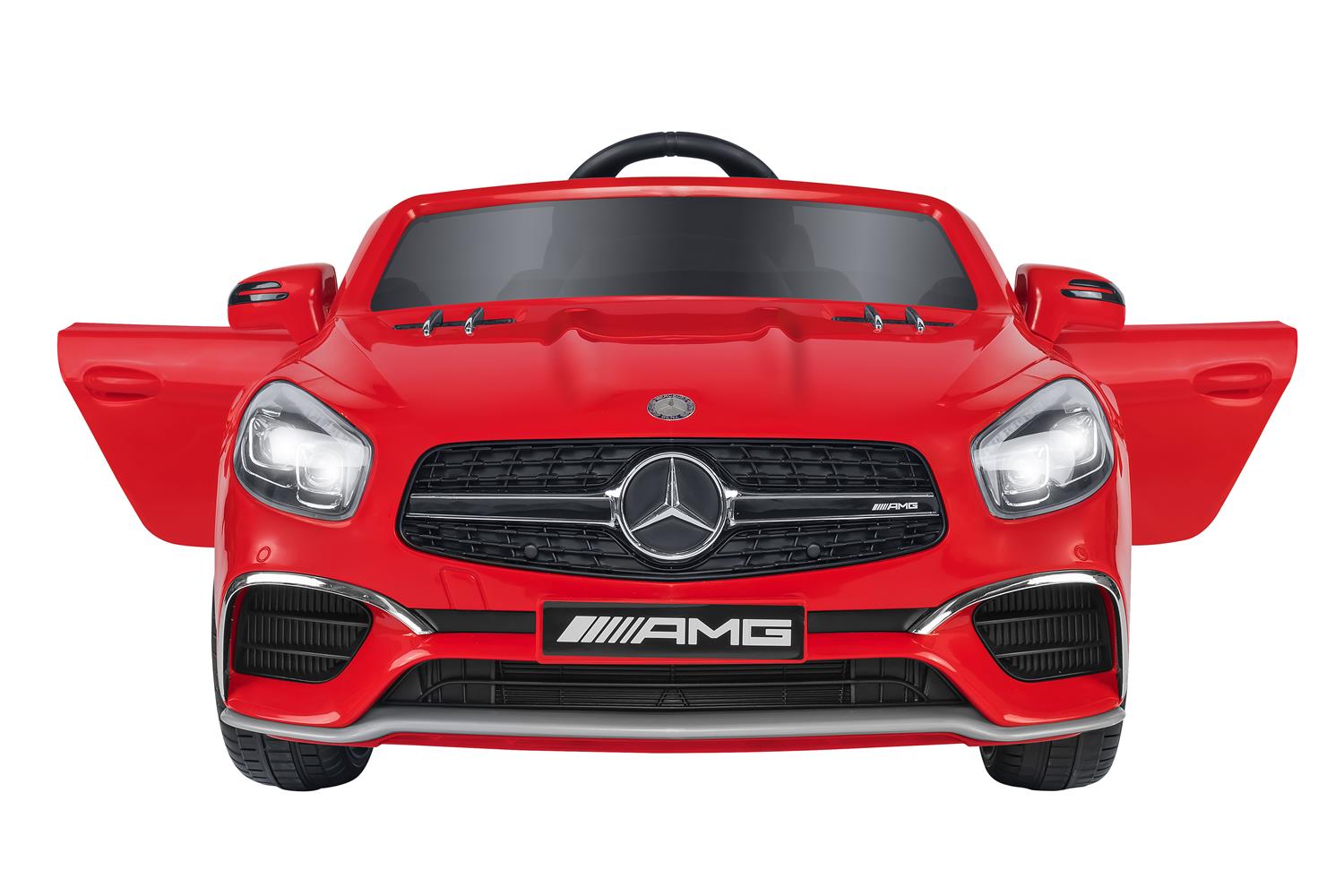 AUTO ELETTRICA MERCEDES SL65 AMG12V IN COLORE ROSSO
