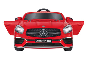AUTO ELETTRICA MERCEDES SL65 AMG12V IN COLORE ROSSO