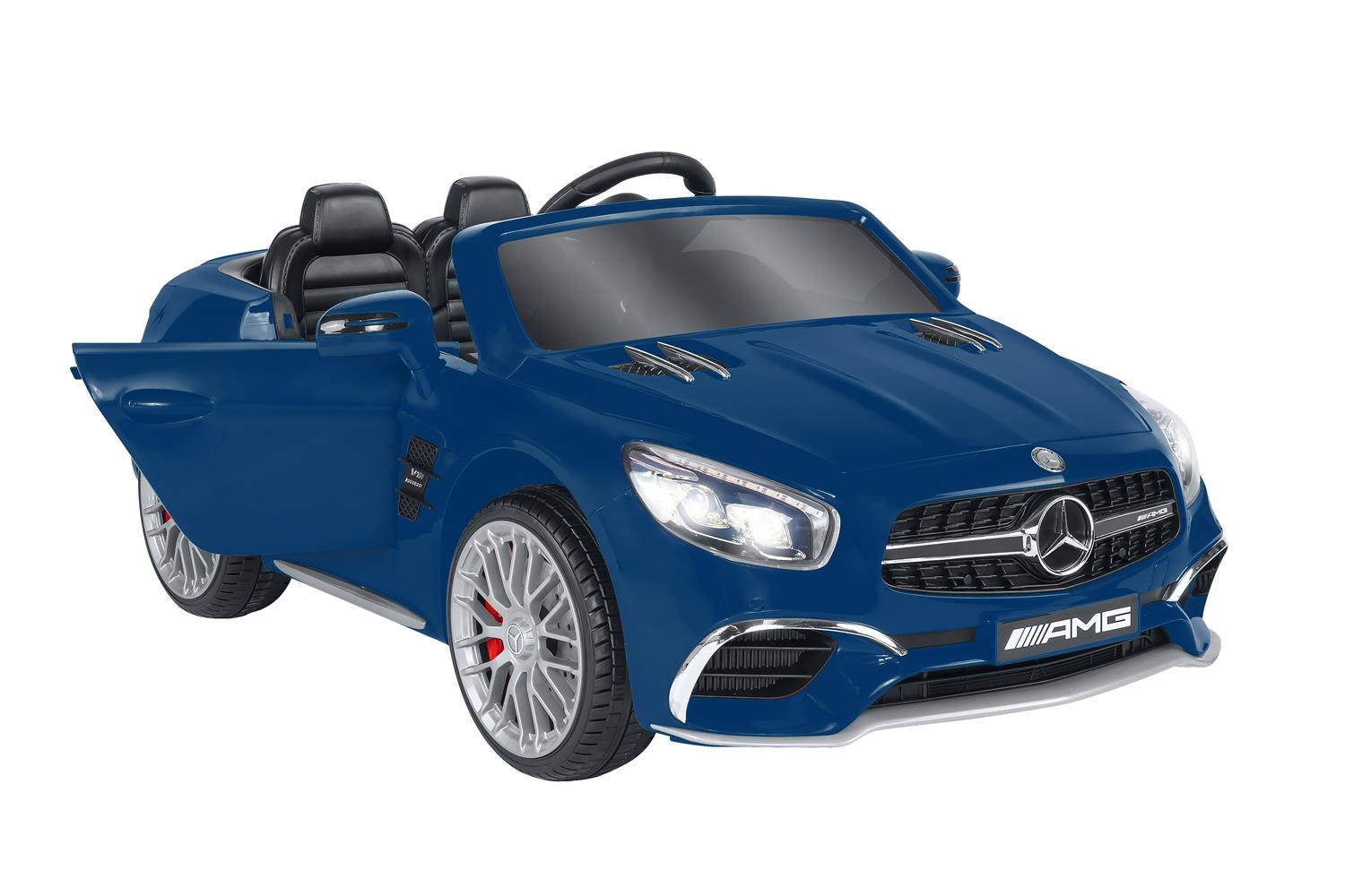 AUTO ELETTRICA MERCEDES SL65 AMG12V IN COLORE BLU