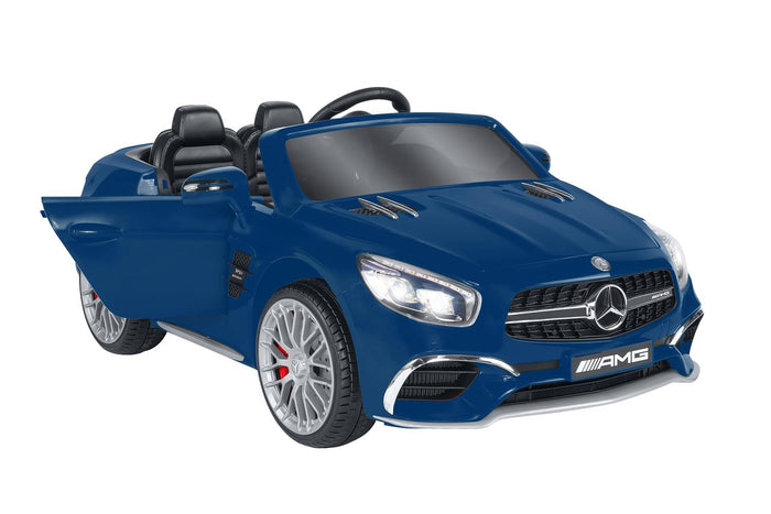 AUTO ELETTRICA MERCEDES SL65 AMG12V IN COLORE BLU