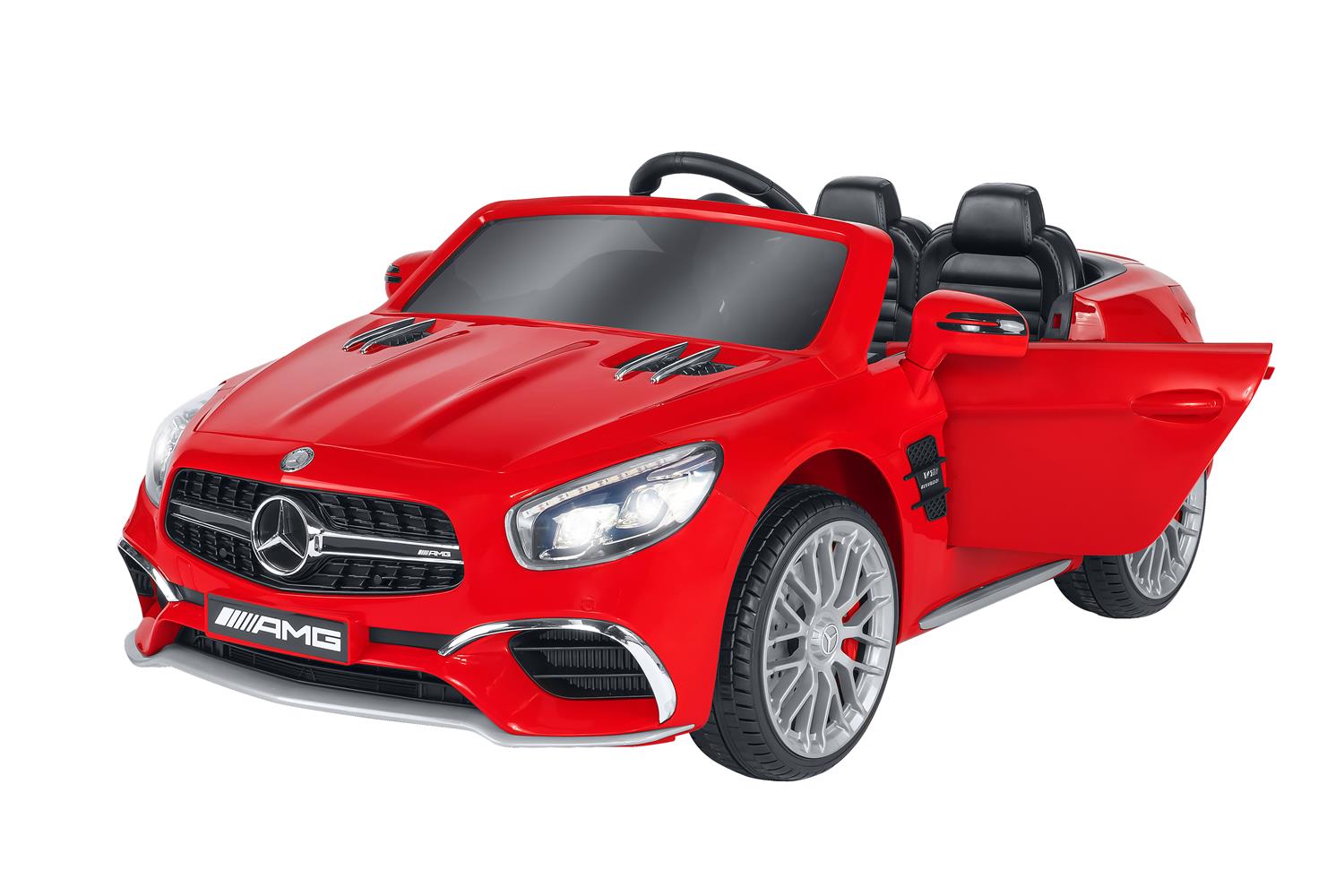 AUTO ELETTRICA MERCEDES SL65 AMG12V IN COLORE ROSSO