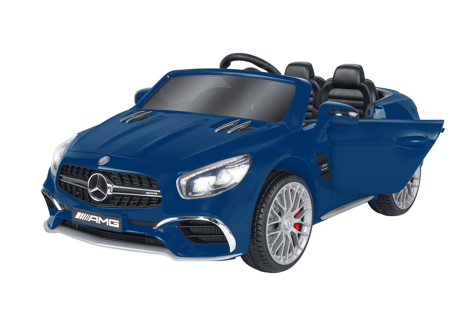 AUTO ELETTRICA MERCEDES SL65 AMG12V IN COLORE BLU