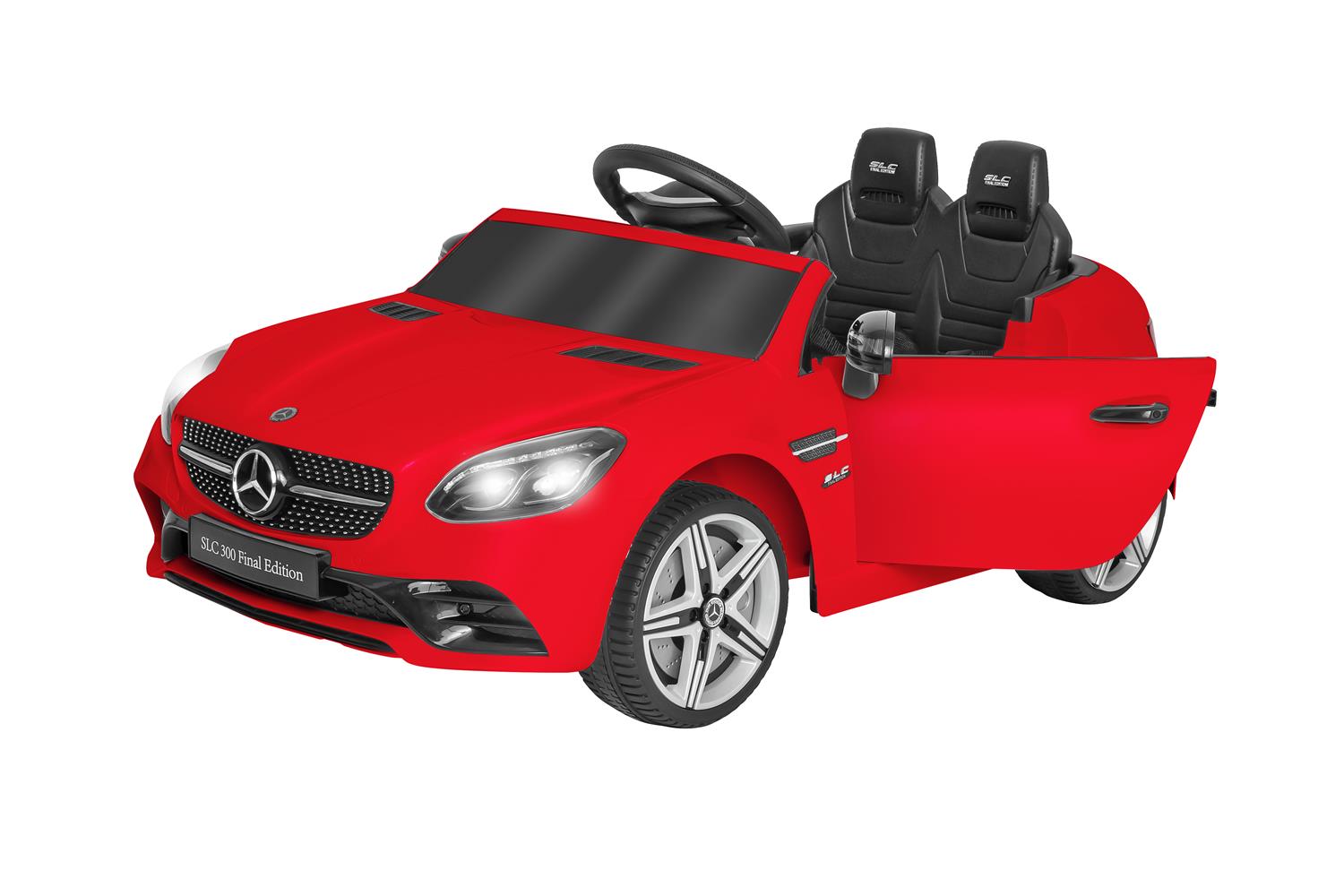 AUTO ELETTRICA MERCEDES SLC 12V 4,5AH IN COLORE ROSSO