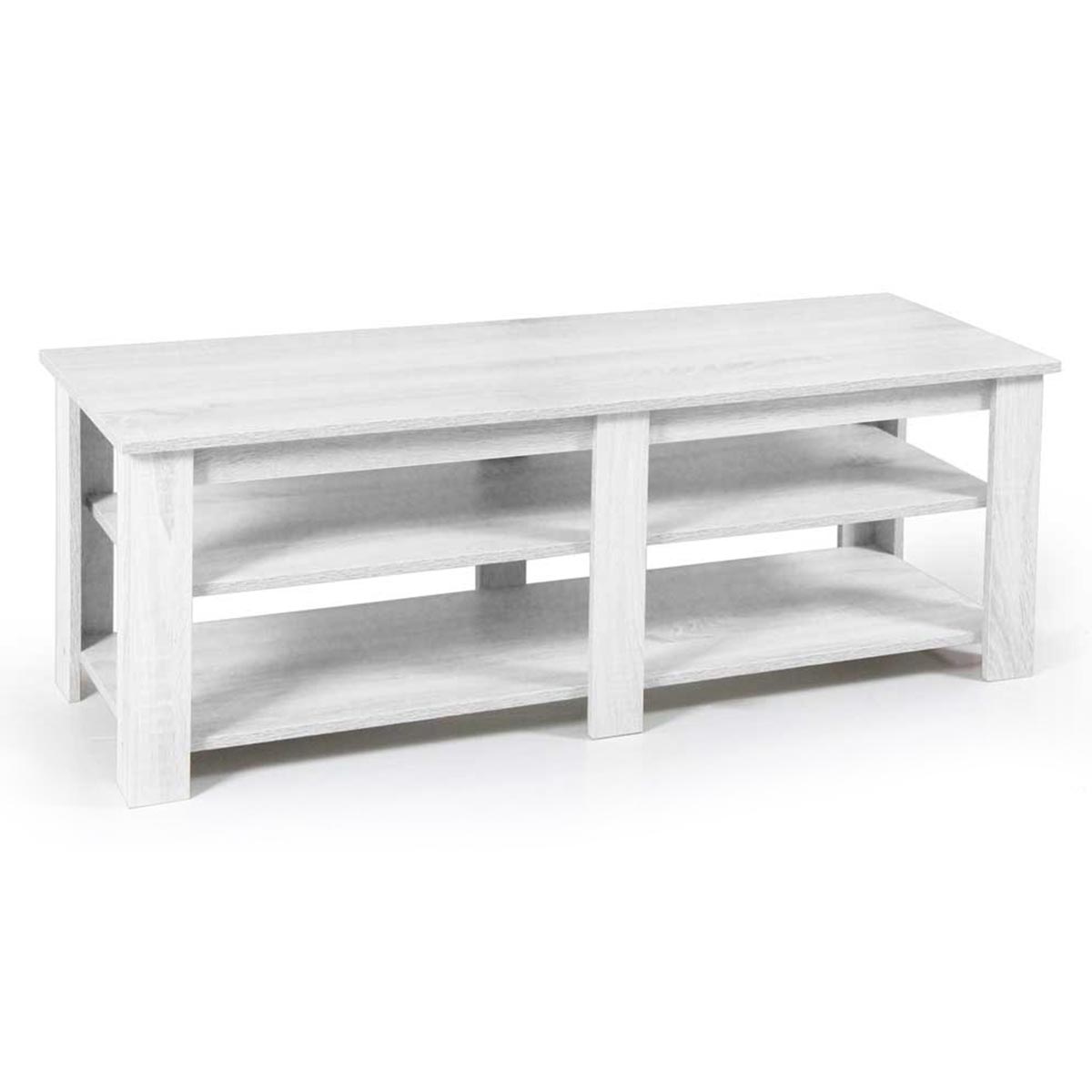 GAIA MOBILE BASSO PORTA TV 120 X 40 X 40 CM COLORE BIANCO