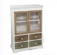 MOBILE ANTICATO 58X29X85 CM STRUTTURA LEGNO