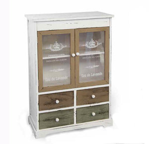 MOBILE ANTICATO 58X29X85 CM STRUTTURA LEGNO