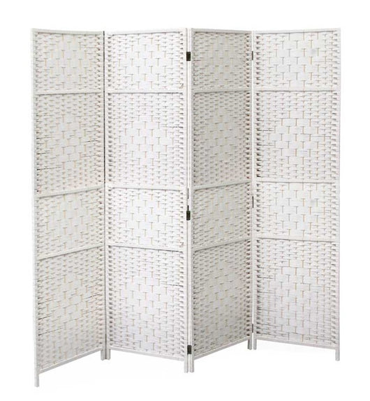 SEPARE IN DA INTERNO CON 4 PANNELLI E STRUTTURA DA 180X180 CM BIANCO