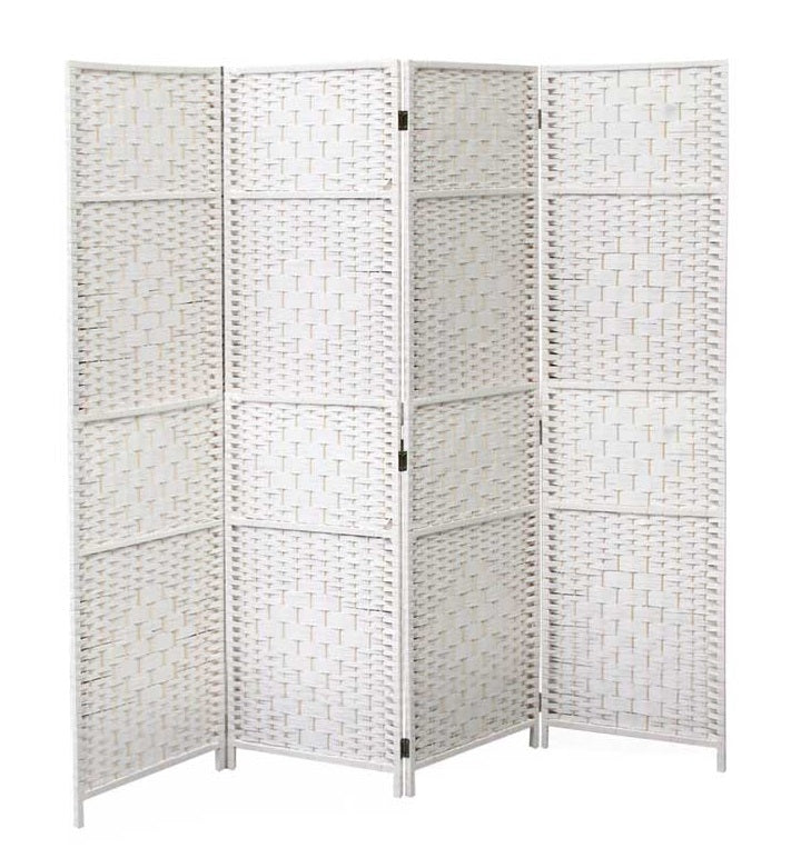 SEPARE IN DA INTERNO CON 4 PANNELLI E STRUTTURA DA 180X180 CM BIANCO