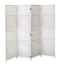 SEPARE IN DA INTERNO CON 4 PANNELLI E STRUTTURA DA 180X180 CM BIANCO