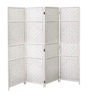 SEPARE IN DA INTERNO CON 4 PANNELLI E STRUTTURA DA 180X180 CM BIANCO