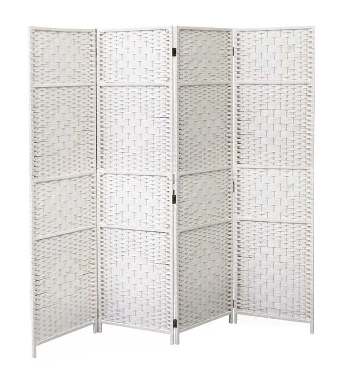 SEPARE IN DA INTERNO CON 4 PANNELLI E STRUTTURA DA 180X180 CM BIANCO