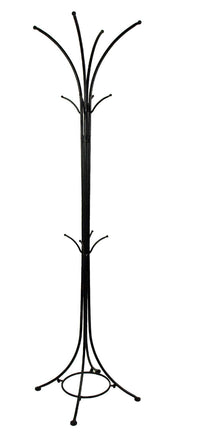 VIOLET APPENDIABITI IN METALLO CON PIEDINI 182 CM IN COLORE NERO