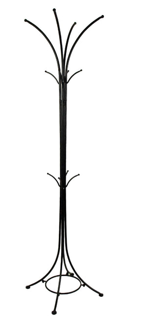 VIOLET APPENDIABITI IN METALLO CON PIEDINI 182 CM IN COLORE NERO