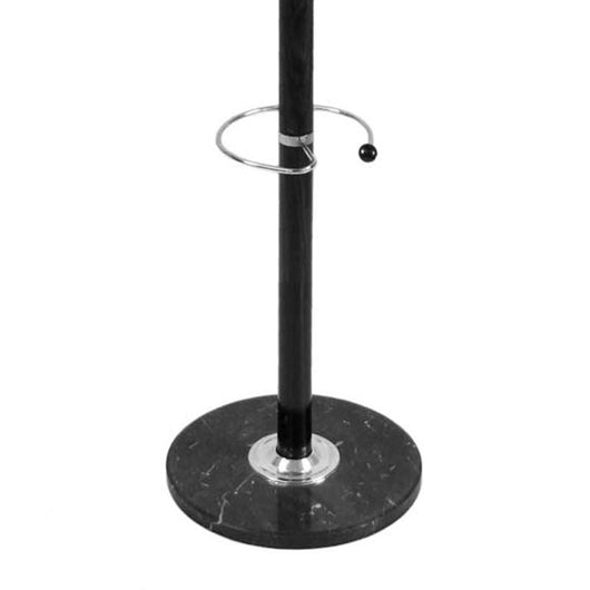 APPENDIABITI CON GANCI IN FERRO H176 CM IN COLORE NERO