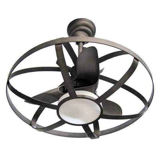 LAMPADARIO CON VENTILATORE E LUCE A LED CON TELECOMANDO 86 X 84CM