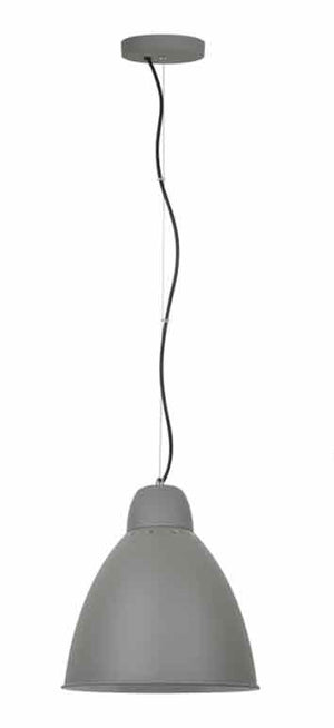 OK LAMPADARIO A SOSPENSIONE TORTORA CON FINITURA OPACA 30 X 30 X H135 CM