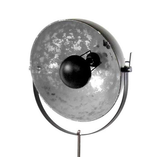 LAMPADA A PIANTANA INDUSTRIAL RICHIUDIBILE E REGOLABILE 55 X 40 X 160 CM SILVER