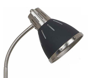 LAMPADA A PIANTANA IN METALLO NERO 35 X 20.5 X H137 CM