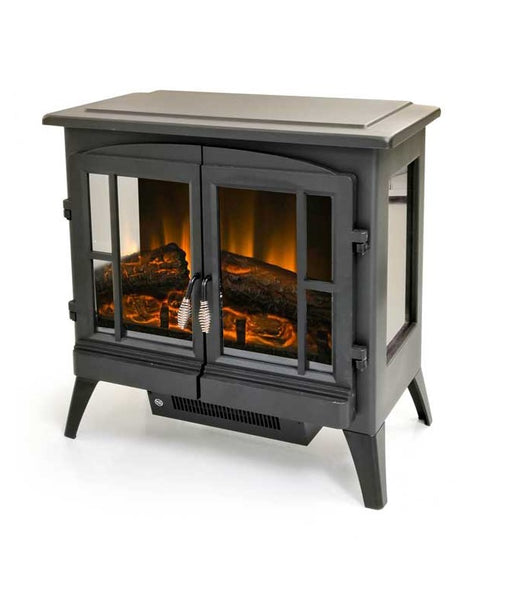 CAMINETTO ELETTRICO AD ARIA CALDA CON EFFETTO FIAMMA 61 X 33 X H59 CM