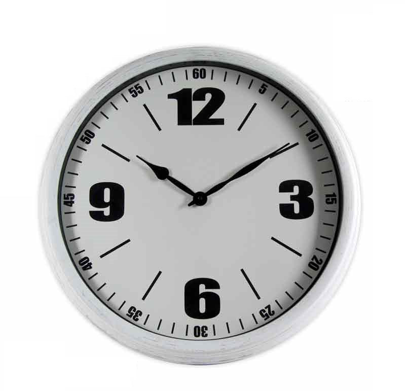ERY OROLOGIO BIANCO DA PARETE 58X58X5,2 CM