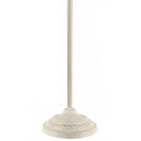 PIANTANA A CANDELABRO CON 5LUCI 37X37X15 CM IN METALLO BIANCO SHABBY