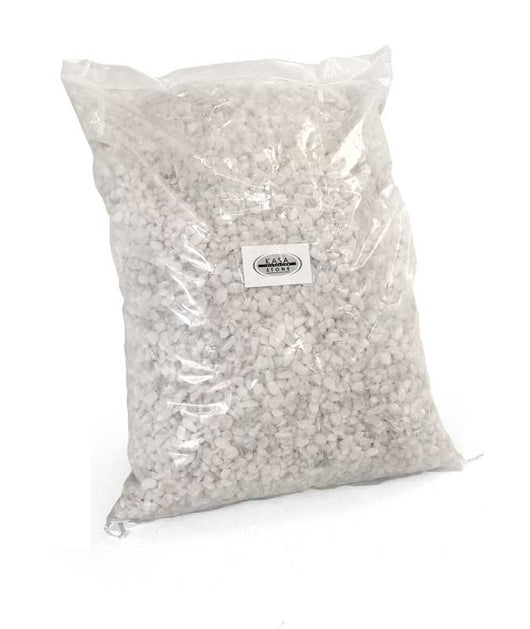 PIETRE DECORATIVE DA 20KG 5-8MM IN COLORE BIANCO