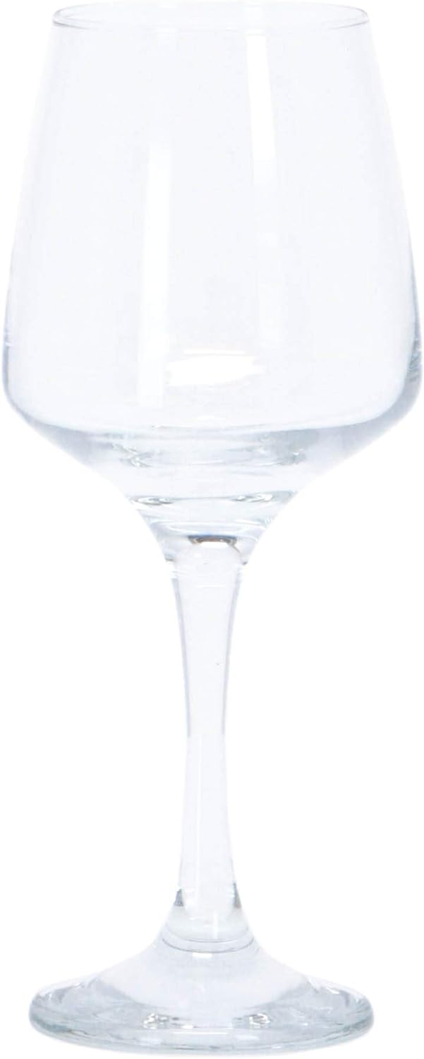 SET 6 CALICI PARSIFAL DA VINO IN VETRO DA 295CC