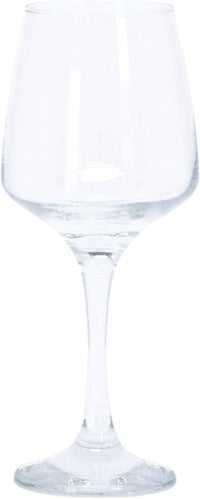 SET 6 CALICI PARSIFAL DA VINO IN VETRO DA 295CC