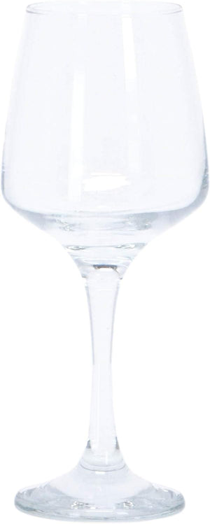 SET 6 CALICI PARSIFAL DA VINO IN VETRO DA 295CC